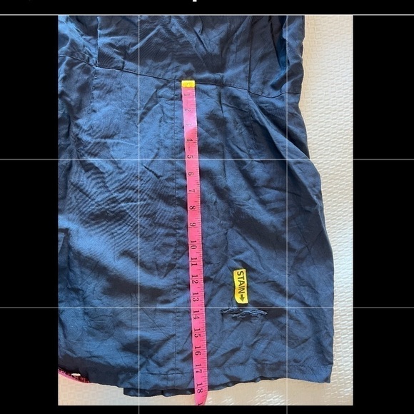 VINCE Collar Wrap Dress Size 10 - Picture 16 of 16